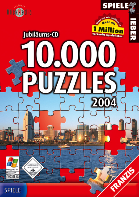 Jubiläums-CD 10.000 Puzzles 2004, 1 CD-ROM