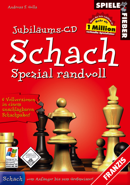 Schach Spezial randvoll, Jubiläums-CD, CD-ROM in Kst.-Box - 