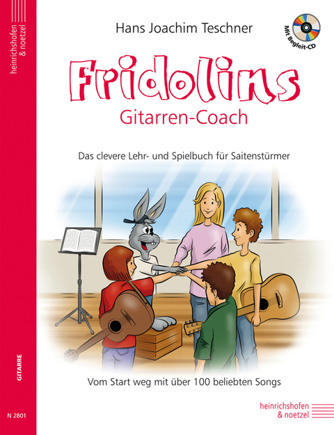 Fridolins Gitarrencoach mit CD - Hans Joachim Teschner