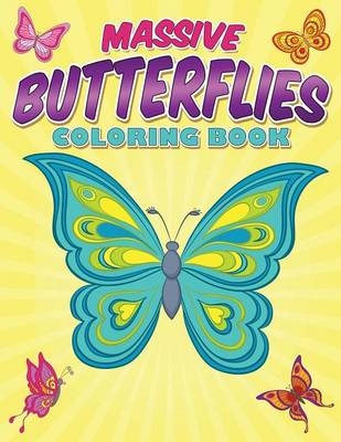 Massive Butterflies Coloring Book - Bowe Packer