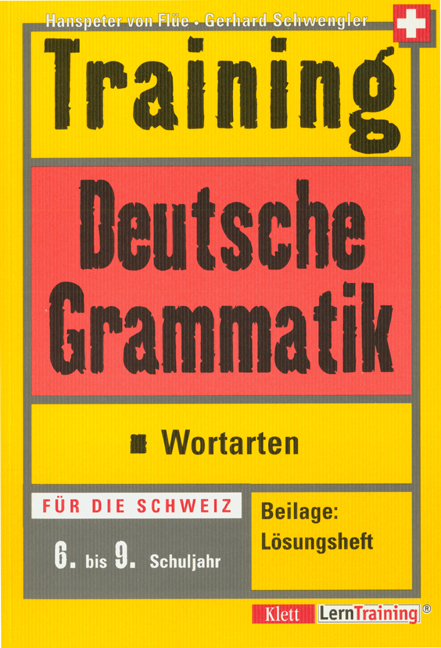 Training Deutsche Grammatik - Wortarten