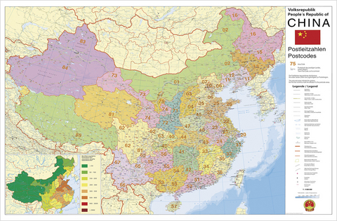China Postleitzahlen - Heinrich Stiefel