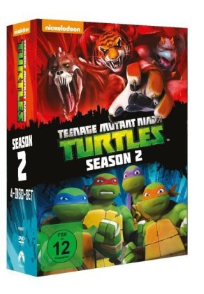 Teenage Mutant Ninja Turtles. Season.2, 4 DVDs