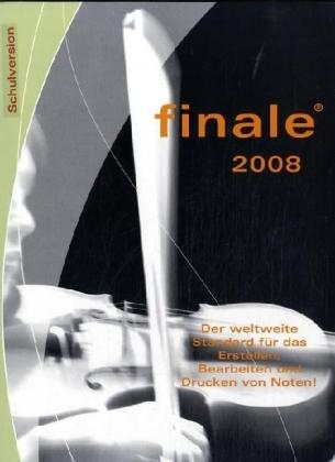 Finale 2008, 1 CD-ROM