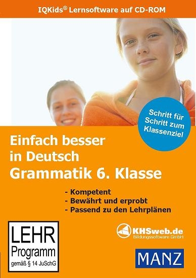 Einfach besser lernen - Fit in Deutsch: Grammatik 6. Klasse (Windows 10 / 8 / 7 / Vista / XP) - Peter Süss