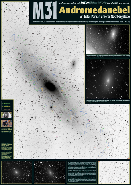 M 31 Andromedanebel - Wolfgang Paech