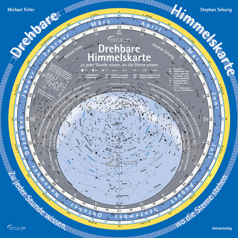 Drehbare Himmelskarte - Michael Feiler, Stephan Schurig