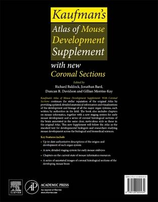 Kaufman’s Atlas of Mouse Development Supplement - 