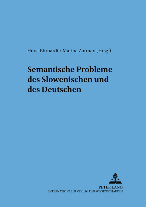 Semantische Probleme des Slowenischen und des Deutschen - 