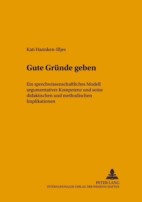 Gute Gründe geben - Kati Hannken-Illjes