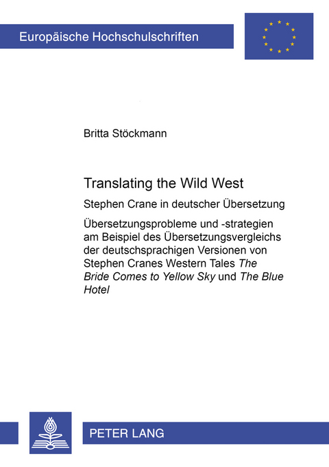 Translating the Wild West - Britta Stöckmann