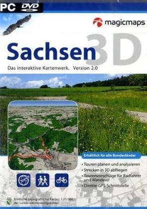 Sachsen 3D. Interaktive Kartenwerk.