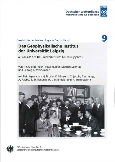 Das Geophysikalische Institut der Universität Leipzig - Michael Börngen, Peter Hupfer, Dietrich Sonntag