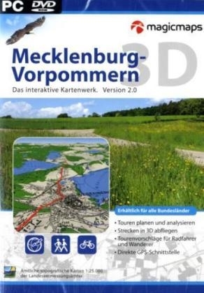 Mecklenburg-Vorpommern 3D. Interaktive Kartenwerke.