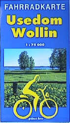 Fahrradkarte Usedom - Wollin - 