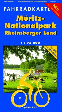 Fahrradkarte Müritz-Nationalpark - Rheinsberger Land - 