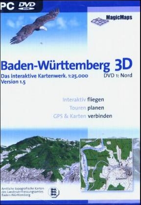 Baden-Württemberg 3D. Das interaktive Kartenwerk. Set: DVD 1 + 2.