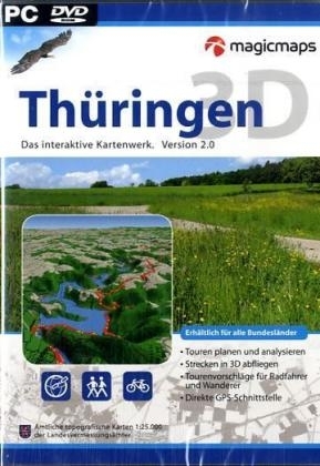 Thüringen 3D. Interaktive Kartenwerk.