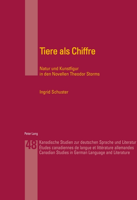 Tiere als Chiffre - Ingrid Arnold-Schuster