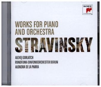 Works for Piano and Orchestra, 1 Audio-CD - Igor Strawinsky