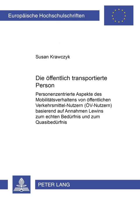 Die öffentlich transportierte Person - Susan Krawczyk