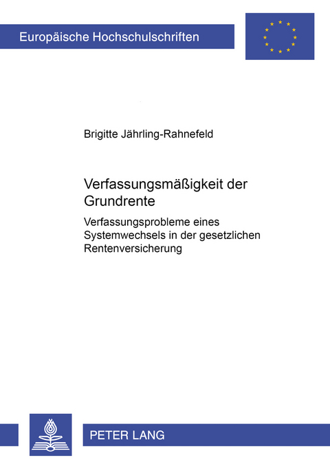Verfassungsmäßigkeit der Grundrente - Brigitte Jährling-Rahnefeld