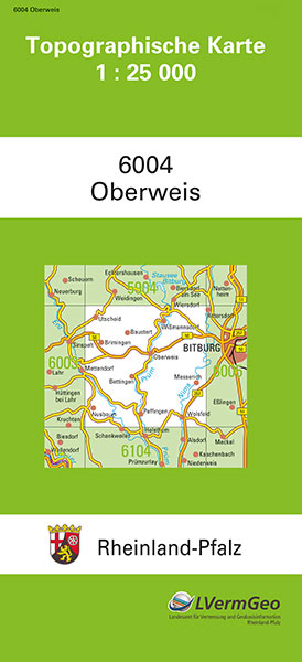 TK25 6004 Oberweis -  Landesamt für Vermessung und Geobasisinformation Rheinland-Pfalz