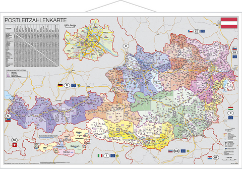 Österreich Postleitzahlen - Heinrich Stiefel