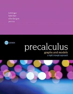 Precalculus - Marvin Bittinger, Judith Beecher, David Ellenbogen, Judith Penna