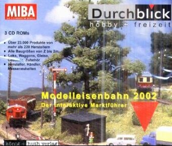 Modelleisenbahn 2002, 3 CD-ROMs