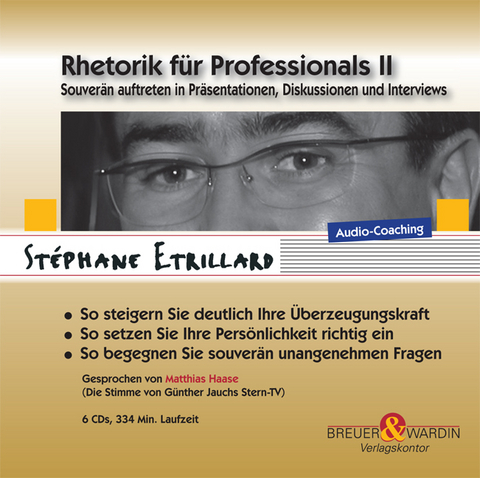 Rhetorik für Professionals II - Stéphane Etrillard