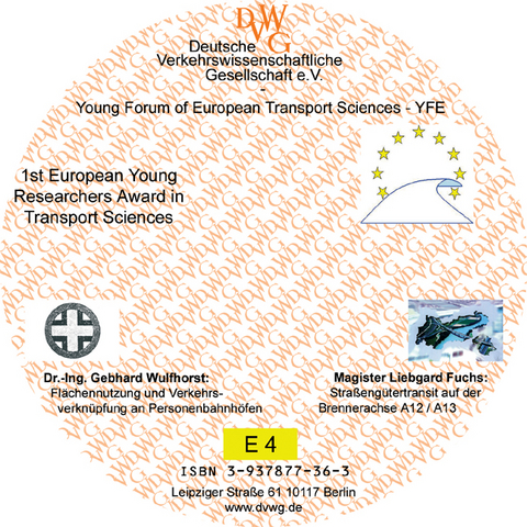 1st European Young Researchers Award in Transport Sciences