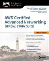 AWS Certified Advanced Networking Official Study Guide - Sidhartha Chauhan, James Devine, Alan Halachmi, Matt Lehwess, Nick Matthews, Steve Morad, Steve Seymour