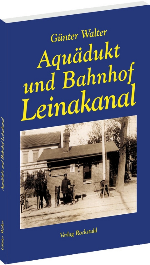 Aquädukt und Bahnhof Leinakanal in Thüringen bei Gotha - Günter Walter