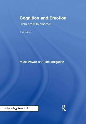 Cognition and Emotion - Mick Power, Tim Dalgleish