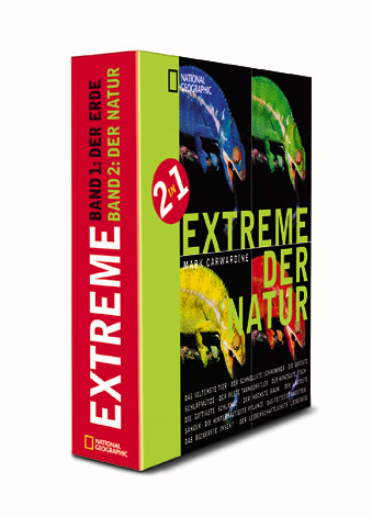 Extreme der Natur /Extreme der Erde. Schmuckschuber