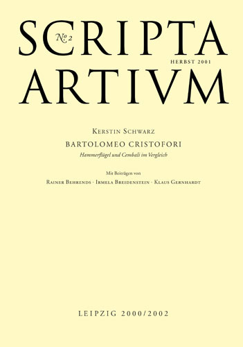 Scripta Artium No. 2 - Rainer Behrends, Irmela Breitenstein, Klaus Gernhardt, Kerstin Schwarz