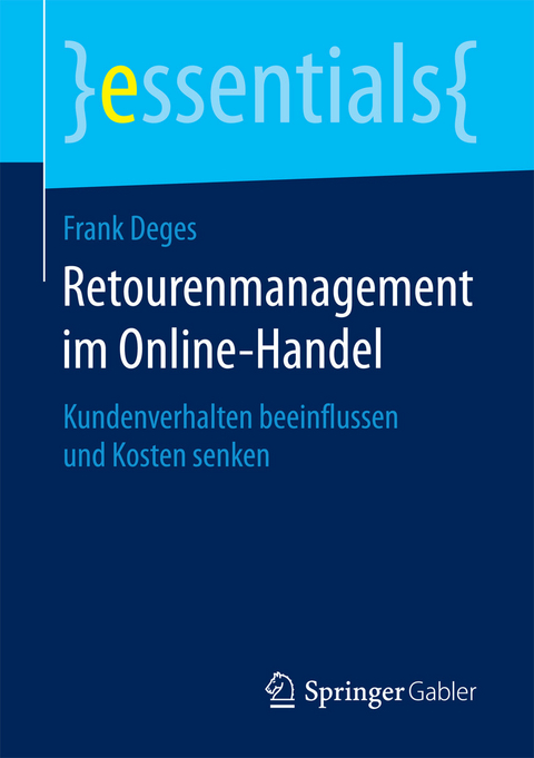 Retourenmanagement im Online-Handel - Frank Deges
