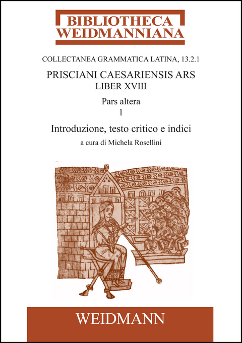 Prisciani Caesariensis Ars, Liber XVIII, Pars altera, 1 -  Priscianus
