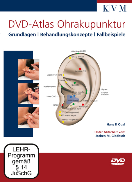 DVD-Atlas Ohrakupunktur - Hans P Ogal