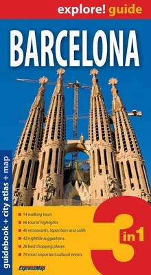 Barcelona explore guide + atlas + map