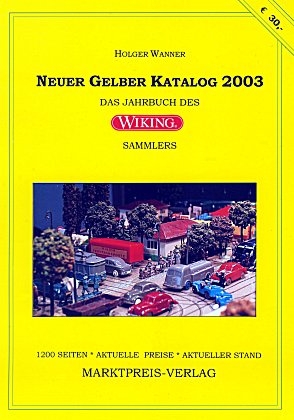 Neuer Gelber Katalog 2003 - Holger Wanner