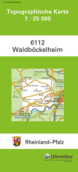 TK25 6112 Waldböckelheim -  Landesamt für Vermessung und Geobasisinformation Rheinland-Pfalz