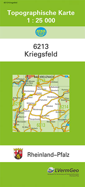 TK25 6213 Kriegsfeld -  Landesamt für Vermessung und Geobasisinformation Rheinland-Pfalz