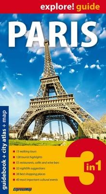 Paris explore guide + atlas + map