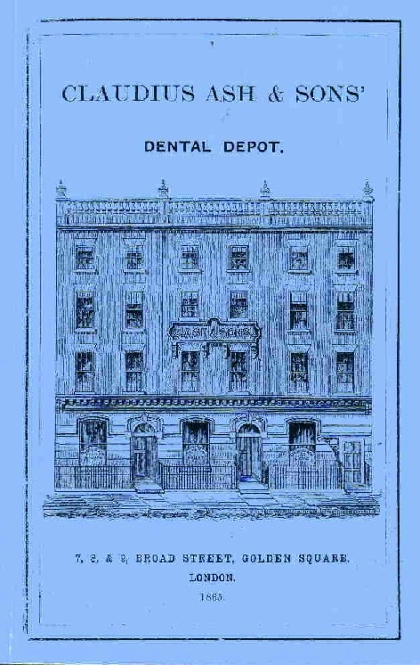 A Catalogue of Artficial Teeth - Claudius Ash