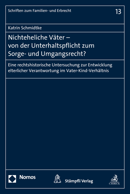 Nichteheliche Väter - von der Unterhaltspflicht zum Sorge- und Umgangsrecht? - Katrin Schmidtke