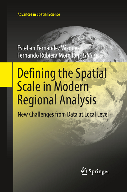 Defining the Spatial Scale in Modern Regional Analysis - 