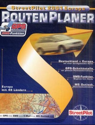 StreetPilot 2001 Europa, 1 CD-ROM in Box