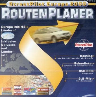 StreetPilot Europa 2000, 1 CD-ROM in Jewelcase